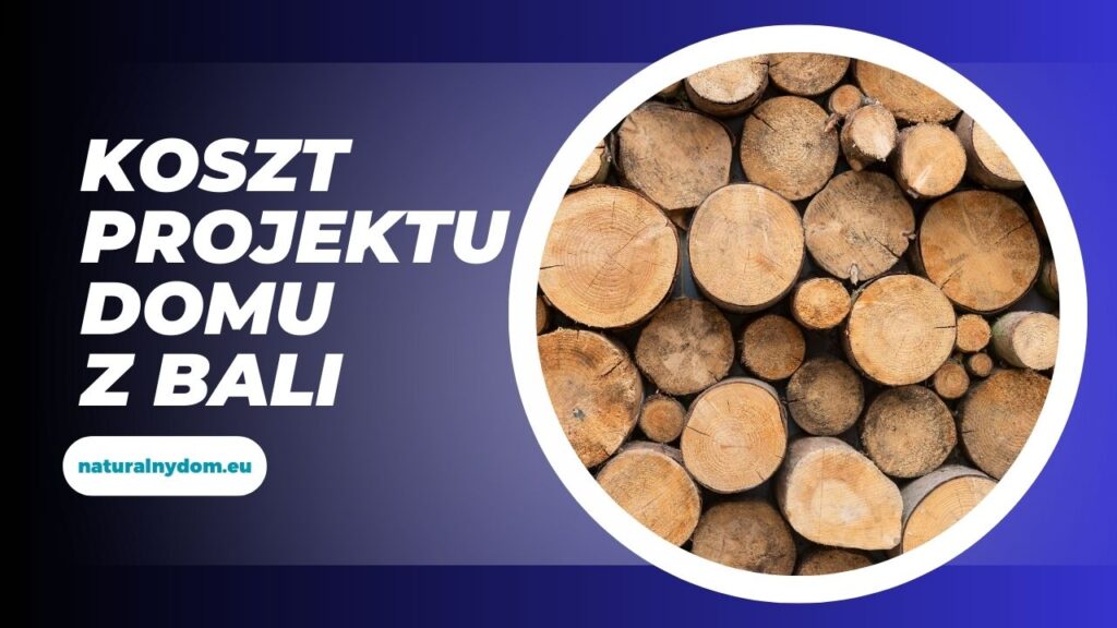 Koszt projektu domu z bali - ile kosztuje projekt drewnianego domu