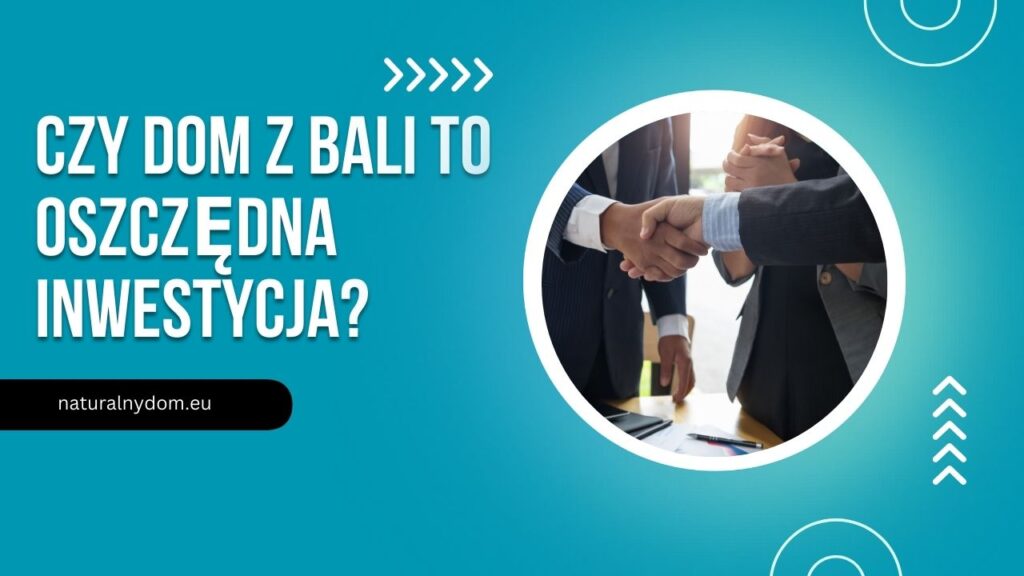 ścisk dłoni biznesmenów na tle pytania 'Czy dom z bala to oszczędna inwestycja?'